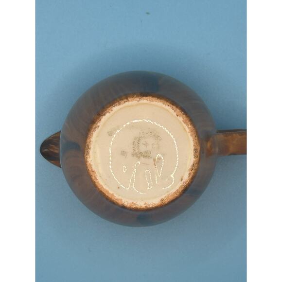 Vintage Union K Faux Wood Porcelain Small Pitcher/Creamer Czechoslovakia - Picture 5 of 8